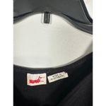 Vintage Mondi West Germany Size 36 Women Top Sweater Cutout Shoulder Black Retro Photo 4