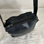 Perlina  Vintage Genuine Leather Black Crossbody Bag Photo 8