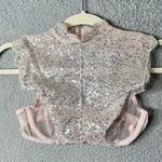 Victoria's Secret  Bra Women 32C Pink Dream Angel High Neck Lace Unlined Demi NEW Photo 0