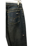 Ane' V Y2k Vintage Rhinestone Safety Pin Denim Blue Jeans Size 10 Bling Distress Photo 8