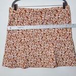 Modcloth Era by Orange and White Textured Mini Skirt NWT Size XL Photo 5