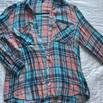 EXPRESS  Button-Up Long Sleeve Women’s Shirt Photo 0
