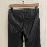 Free People  Vegan Faux Leather Look Skinny Pull On Legging in Black Size 27 NWT Photo 8