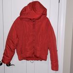 VICI Stay Awhile Pocketed Hooded Puffer Jacket - Red Photo 2