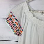 Beach Lunch Lounge|White Boho Blouse-691 Photo 2