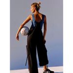 Free People  Pathfinder One Piece Jumpsuit Skyline/Black Combo M Photo 1
