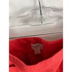 Loft Ann Taylor  Texture Coral Pink Orange Skirt Size 0P Photo 3