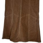 Vintage Zena Jeans Corduroy‎ Skirt Brown Size 12 Photo 1