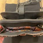 🌟LEIFSDOTTIR🌟 COW PRINT CALF HAIR LEATHER CHAIN SHOULDER BAG BLACK / WHITE Photo 5