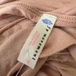 FP Movement Free People Beige Cowl Neck Long Sleeve Open Back Twist Crop Top NWT Tan Size L Photo 5