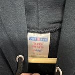 John Deere  Black Sweatshirt with Green Accents Photo 1