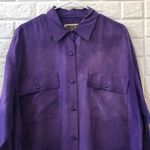 Forenza Vintage  tie dye SILK tunic blouse‎ Photo 2