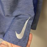 Nike Heather Blue Athletic Shorts with Pockets and Built-in Underwear- Large Photo 2