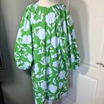 Kate Spade New York Floral Dress Green and Baby blue Cotton XXL Photo 5