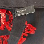 Victoria's Secret Victoria’s Secret NWT extra large black and red sequin travel tote Photo 6