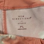 🎈New Directions Studio Petite L Peach Coral Tie Dye High Waist Leggings Orange Size undefined Photo 4