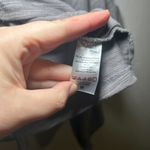 Earthbound  Gray Ruched Top Women's Medium boho minimal indie festival granola Photo 4