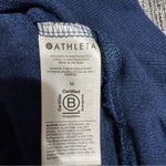 Athleta  Women’s Blue Long Sleeve Sunrise V-Neck Sweatshirt Photo 10