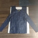 Love Highlight Blue Zip Denim 4 PocketJumpsuit L Utility Streetwear Casual Skate Size L Photo 0