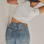 We The Free  CRVY Gia High Rise Wide Leg Jeans Photo 6