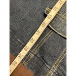 LA Blues Denim Jacket Womens 20W Jean Blazer‎ Button Front Pockets Dark Wash Blue Photo 12
