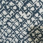 Liz Claiborne Liz & Co. 3X Blue White Floral Print Crop Top Plus Photo 2