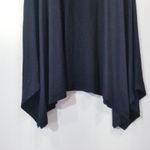 Eileen Fisher Women size XL Black Asymmetrical Lagenlook Shift Dress FLAWED Photo 10