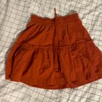Amazon Burnt orange, tiered skirt Photo 0