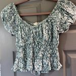 Sim & Sam Elegant Floral Off-Shoulder Blouse Photo 0
