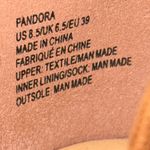 Just Fab Pandora crochet flat ankle tie sandals Photo 4