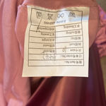 Women’s Pink Cross Halter Neck Full Length Satin Prom Party Dress Corset Size 10 Photo 11