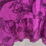 A New Day  long sleeve purple tiered floral midi dress size small NWT Photo 7