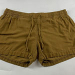 Old Navy  Ochre Linen Blend Pull On Shorts XL Photo 0
