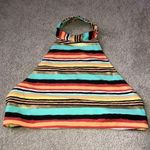 Aerie  Bikini Top Medium Striped Multi colored Photo 4