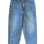 Madewell Balloon Jeans in Corson Blue Wash Size 28 Photo 1