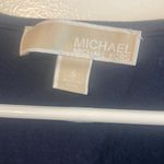 Michael Kors  V Neck Cold Shoulder Navy Blue Women’s Size Small Top Photo 1