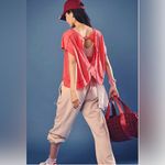 Free People Movement  My Time Tee in Hibiscus Size Large Photo 3