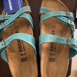 Birkenstock Teal Sandals Photo 0