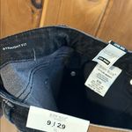 Judy Blue  High Waist Tummy Control Black Denim Washed Straight Jean NWT Photo 8