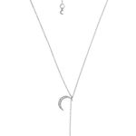 The Moon Lili Claspe Silver Tone Rope Star Lariat Necklace Box of Style Photo 1