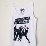 5 Seconds of Summer White Tank Top Photo 1