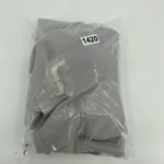 Light Grey Blazer Jacket Womens XSmall Polyester Spandex Button Front Pockets Gray Size XS Photo 6