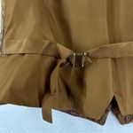 Talbots  Tapestry Button Vest Abstract Size 12 Brown Photo 8