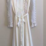 Vintage Wedding Dress 60s 70s Small Petite White Size undefined Photo 1