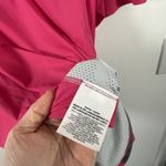 Nike  Atlanta Braves Pro Combat Dri-Fit Pink Short Sleeve Shirt Fitted Womens XL Photo 4