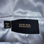 Rare Vintage Y2K Christian Audigier Butterfly White Gold Hoodie Zip Up Sweater Photo 5