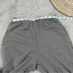 Bryn Walker Palazzo Soft Knit Pull On Pants Houndstooth Wide Leg Nero/Latte XXS Photo 12