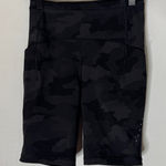 Lululemon Black Camp Side Pocket Pockets Biker Shorts Size 2 Photo 0