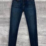 Hudson Jeans Hudson x Georgia May Jagger Skinny Jean Womens 27 (29X29.5) Low Rise Dark Denim Photo 0