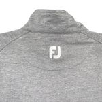 FootJoy  Womens Gray Pink Quarter Zip Pullover Sweater Long Sleeve Athletic Top Photo 4